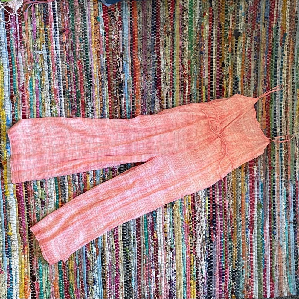 NWT Urban Outfitters Audra Gingham Jumpsuit - Picture 3 of 5